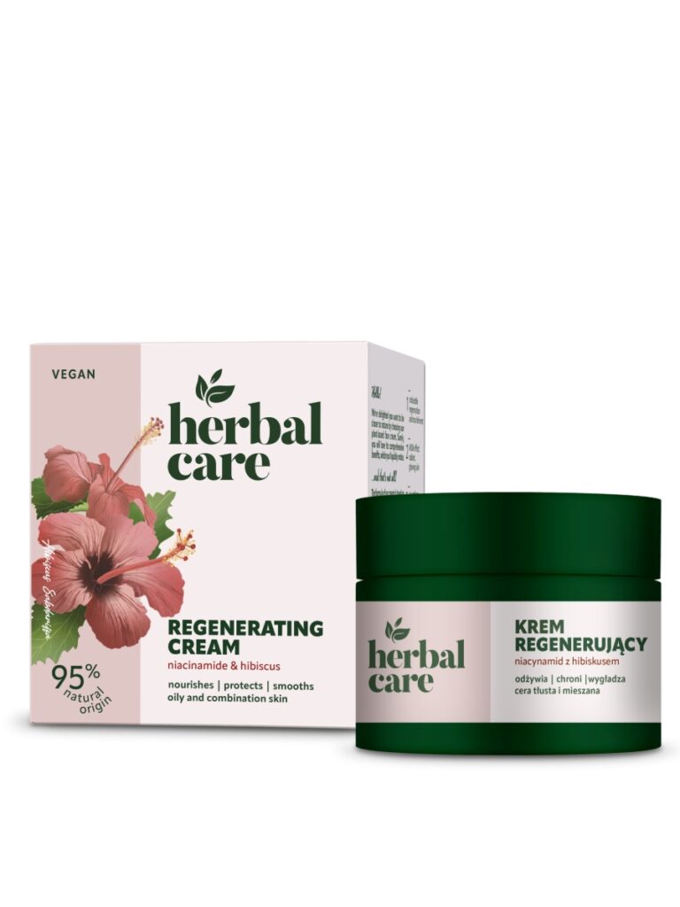 HERBAL CARE Восстанавливающий крем с ниацинамидом и гибискусом 50 мл