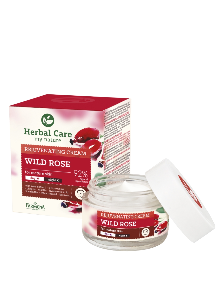 HERBAL CARE Антивозрастной крем с шиповником для зрелой кожи 50 мл