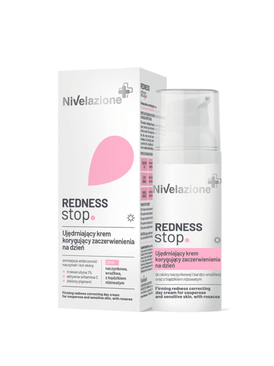 REDNESS STOP — Укрепляющий дневной крем, корригирующий покраснения 50 мл