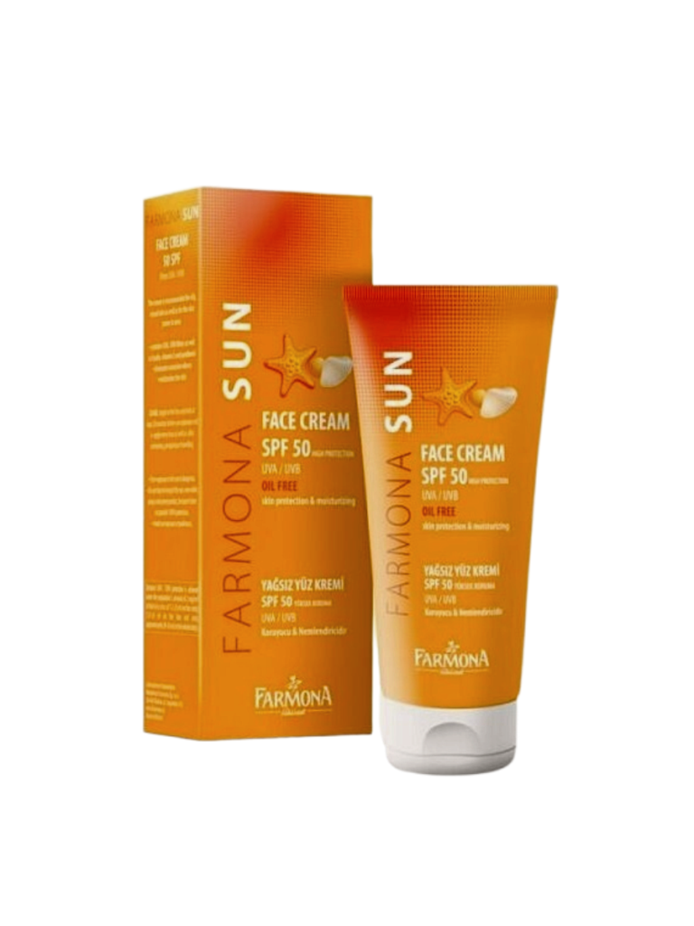 FARMONA SUN — Крем для лица SPF 50 без масел для жирной кожи 50мл