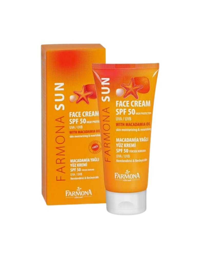 FARMONA SUN — Крем для лица SPF 50 для сухой кожи