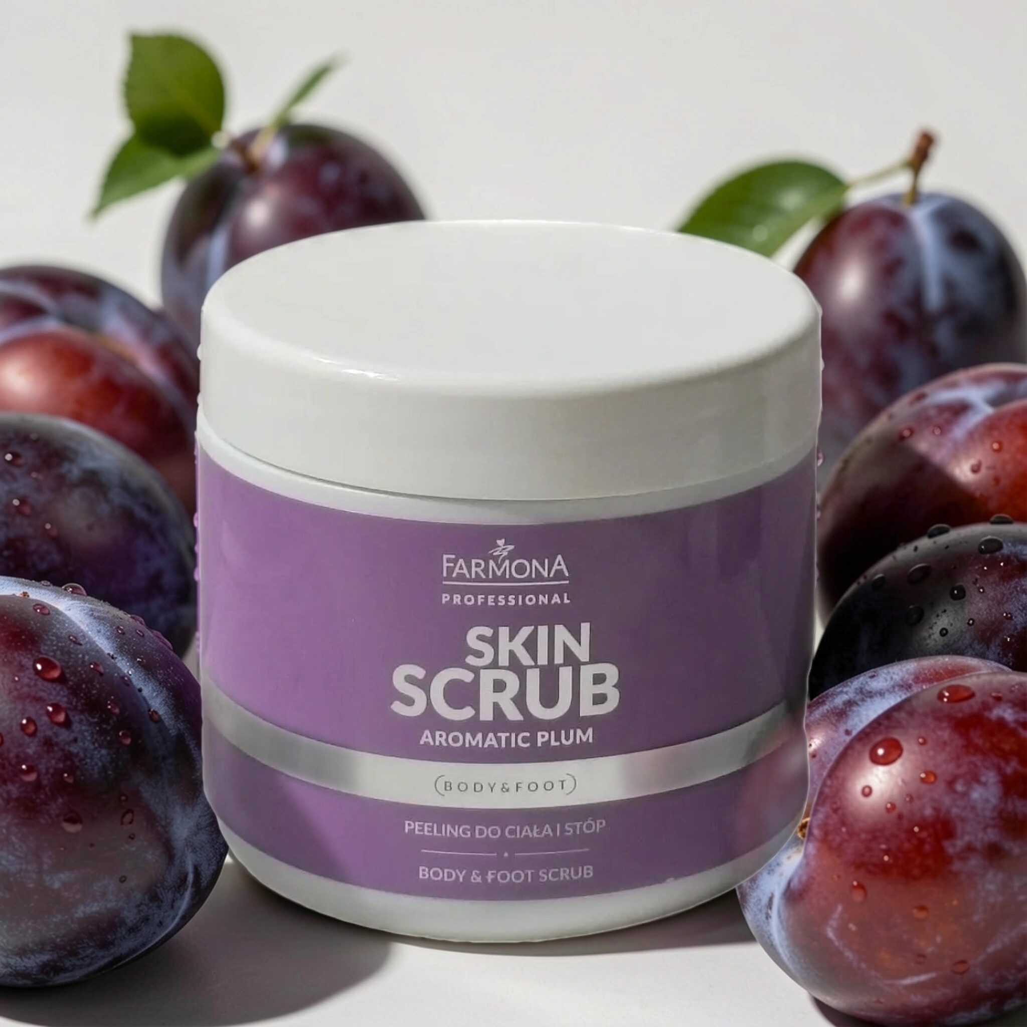SKIN Скраб для тела и ног «Ароматная слива» 500 мл — изображение 2