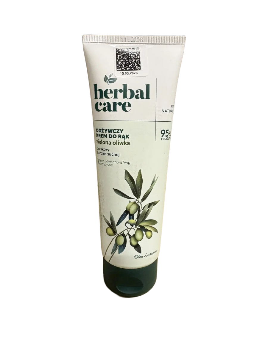 HERBAL CARE Питательный крем для рук Зелёная оливка