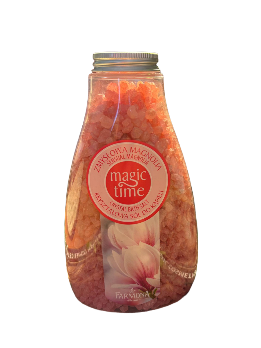 MAGIC TIME соль для ванны Чувственная магнолия 510 мл