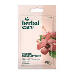 Herbal Care Энзимный отшелушивающий пилинг для лица с  папаином и гибискусом в саше 7гр